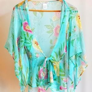 Bohemian Sheer Cover-up Top